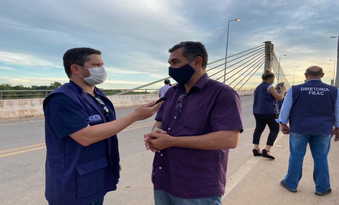 Jesus Sérgio volta a cobrar o Dnit a recuperação da cabeceira da ponte sobre o Rio Tarauacá